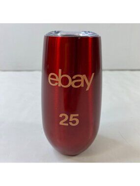 Ebay 25th Anniversary Red Tumbler 6 Oz BPA Free Stainless Steel eBayana